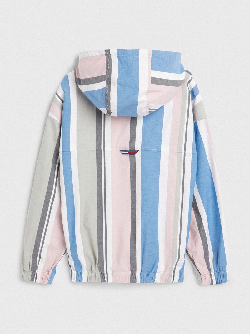 Fiú Tommy Hilfiger Csuklyás Popover Ingek Színes | HU 2163OKI